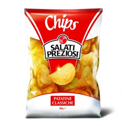 Busta Patatine - Salati Preziosi - Classica Chips - 20 Buste da 180 gr