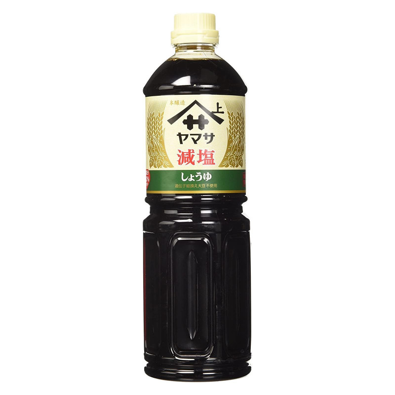 Salsa di Soia Meno Sale - Yamasa - Soy Sauce Less Salt - 1000 ml