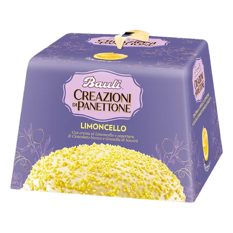 Panettone Bauli - Creazioni di Panettone - Limoncello con Crema al Limoncello - 750 g