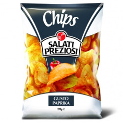 Busta Patatine - Salati Preziosi - Chips Gusto Paprika - 20 Buste...