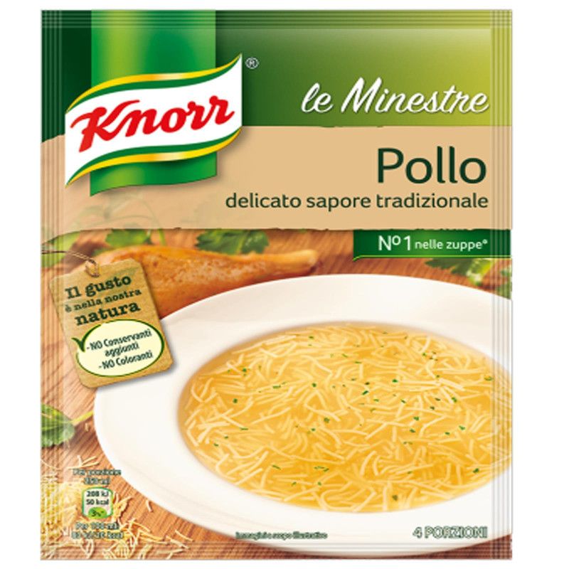 Minestra Knorr - Preparato per Minestra con Pollo - 61 gr