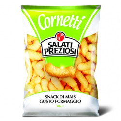 Busta Patatine - Salati Preziosi - Cornetti di Mais Gusto Formaggio...