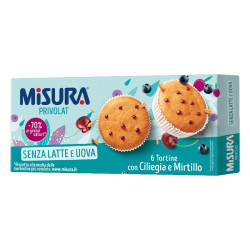 Tortine Misura - Privolat - Con Ciliegia e Mirtillo - 290 gr