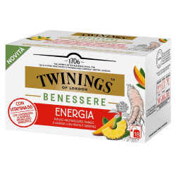 Te' Twinings - Benessere - Aroma Mango, Ananas, Menta, Ginseng -...