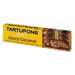 Torrone Tartufone Motta - Barra Cioccolato Fondente e Caramello -...