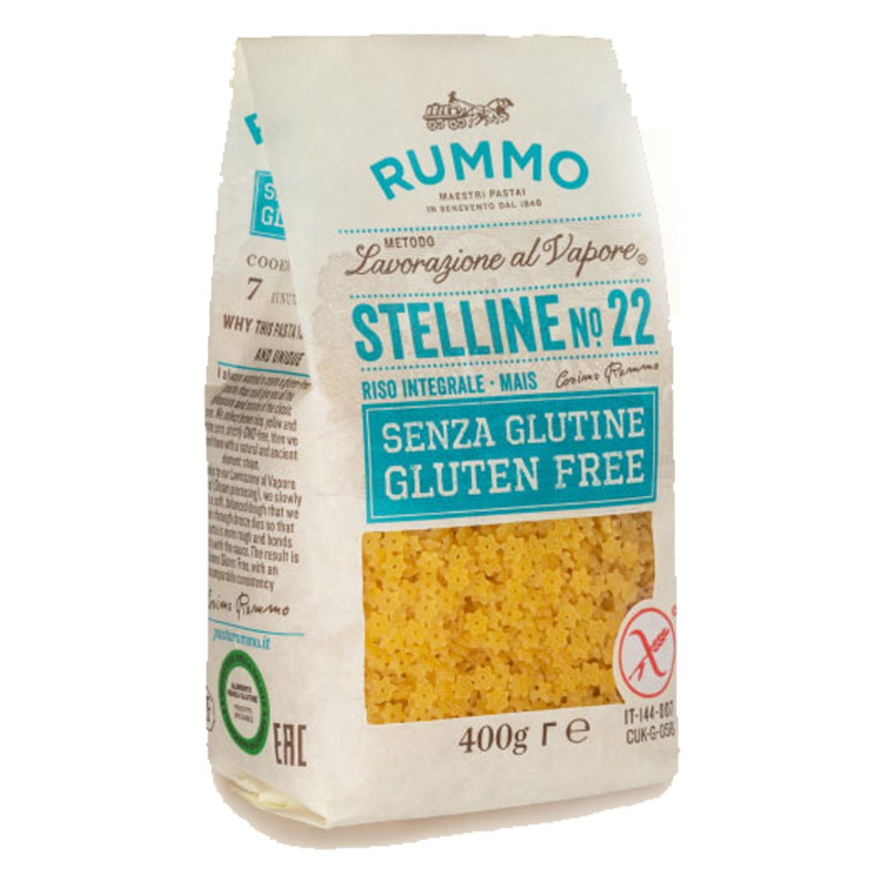 Pasta Rummo - 400 gr - Senza Glutine - Stelline N° 22