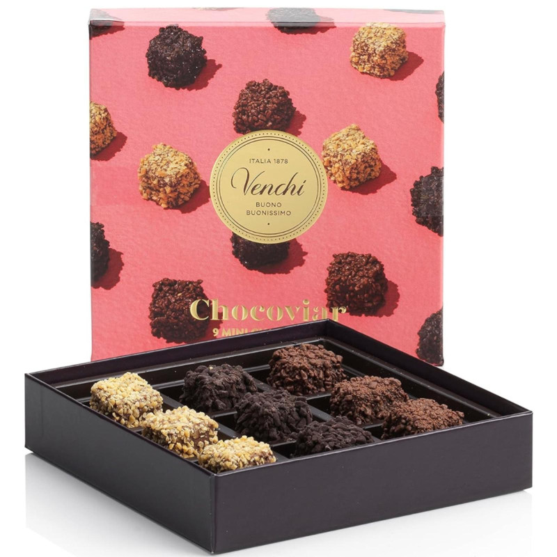 Cioccolatini Venchi - Confezione Regalo - Mini Pralines Chocoviar - 125 g