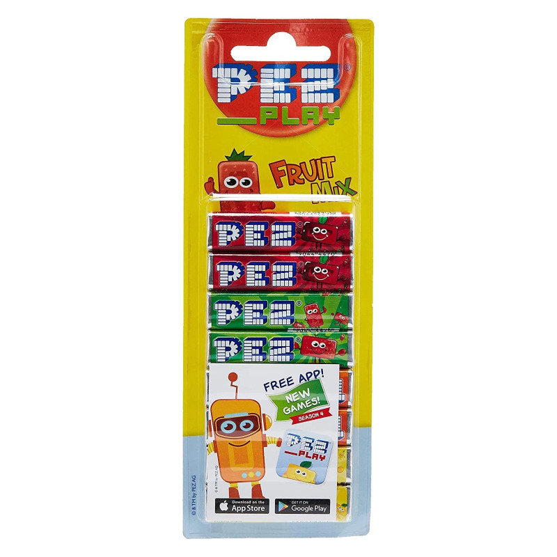 Caramelle Pez - Caramelle alla Frutta - Blister da 68 g