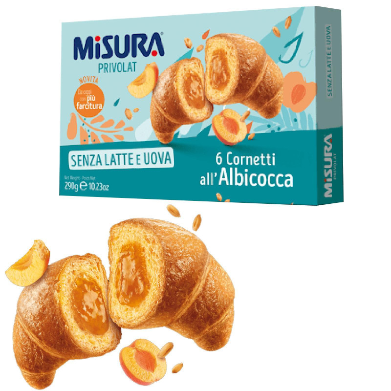 Cornetti Misura - Privolat - Albicocca - 290 gr