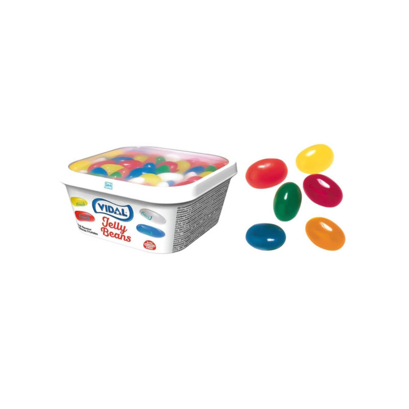 Caramelle Gommose - Jelly Beans - Vidal - Vaschetta da 180 g