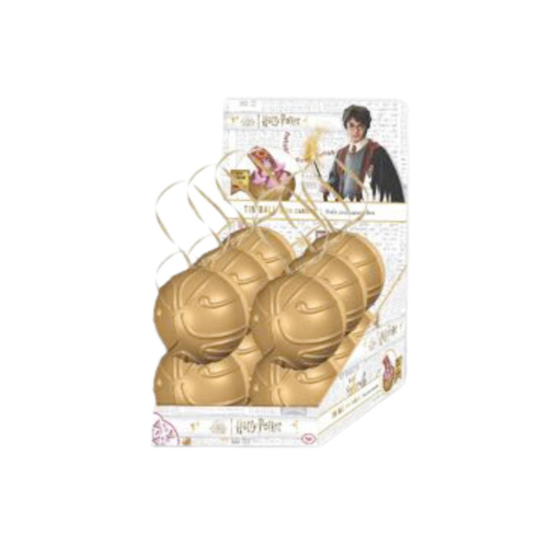 Caramelle - Boccino D'oro Harry Potter con Ali - Dolci Iberica - Candy Toys - 12 Pezzi