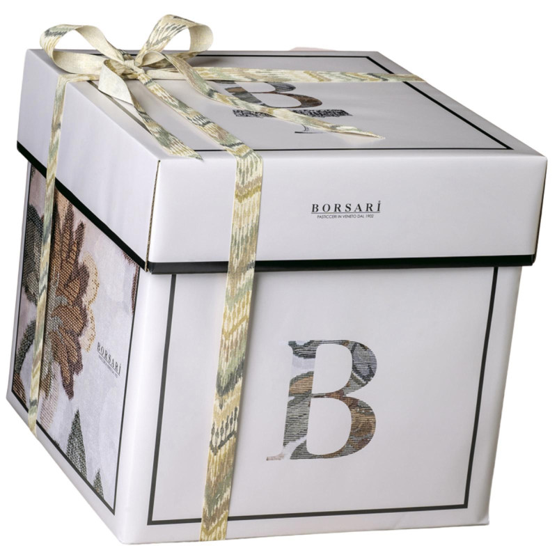 Maxi Panettone Borsari - Il Panettone Classico con Uvetta e Canditi - 5 Kg