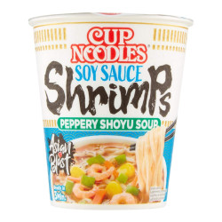 Noodles Nissin - Cup Noodles Soy Sauce Shrimps - Gusto Gamberetti -...