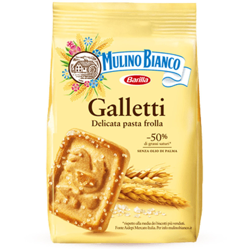 Biscotti Mulino Bianco - Galletti - 800 gr