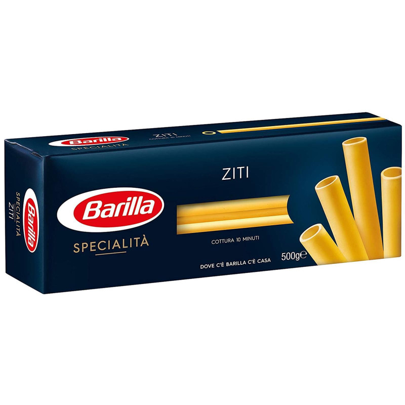 Pasta Barilla - Specialità - Ziti N° 212 -24 Pacchi da 500 gr