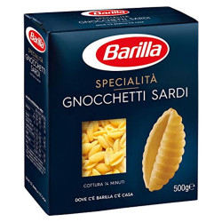 Pasta Barilla - Specialità - Gnocchetti Sardi N° 60 - 15 Pacchi da...