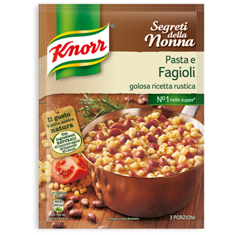 Zuppe Knorr - Preparato per Pasta e Fagioli - 182 gr