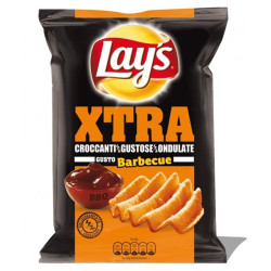 Busta Patatine - Lay's - Xtra Gusto Barbecue - 24 Buste da 110 gr