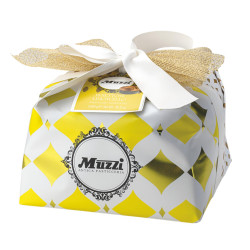 Panettone Farcito con Crema al Limoncello - Muzzi - Incartato a...