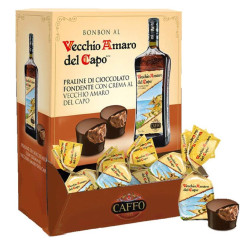 Praline Cioccolato Fondente - Vecchio Amaro del Capo - Box...