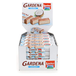 Biscotti Loacker Gardena - Coconut - Cocco - Expo 25 Pezzi da 38 gr