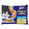 Purina - Sensation Jellies - Salmone e Trota - 4 x 85 g