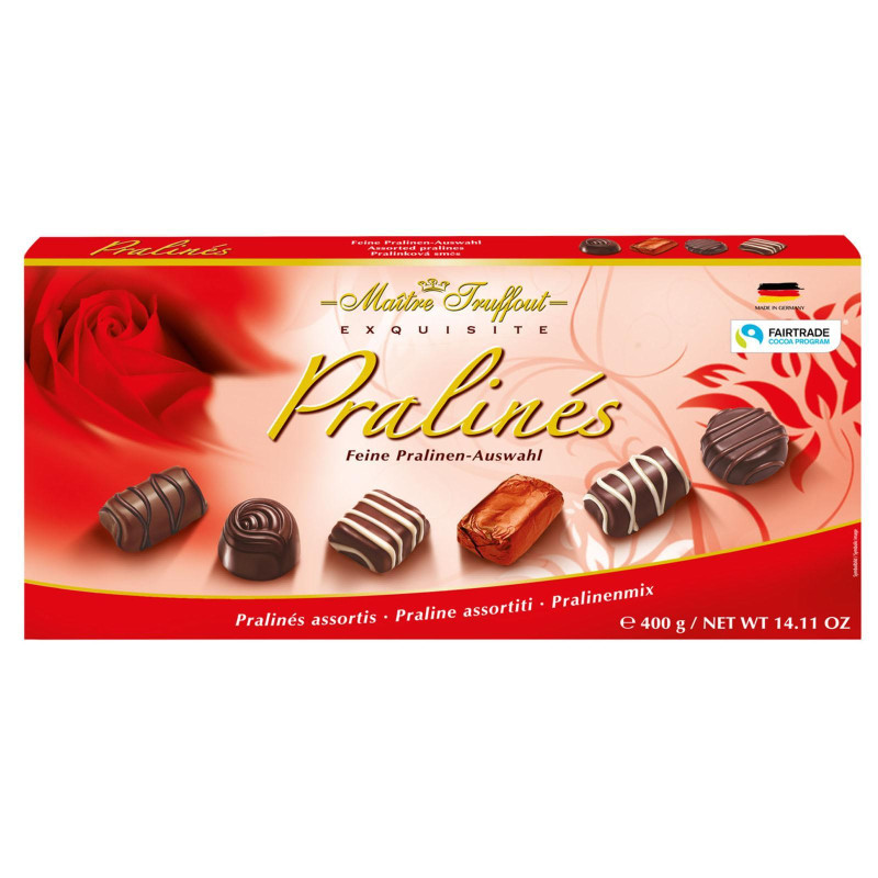 Confezione Regalo - Maitre Truffout - Exquisite - Praline Assortite - 400gr