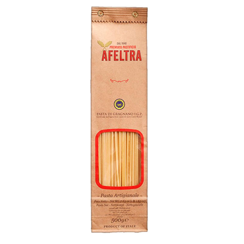 Pasta di Gragnano I.G.P. - Afeltra - Spaghetto alla Chitarra - Grano Misto - 500 gr