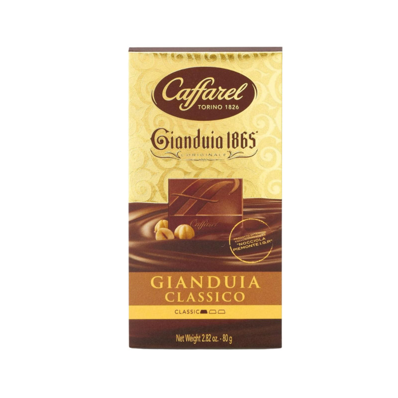 Tavoletta Cioccolato Gianduia - Caffarel - Gianduia Classico - 80 gr