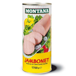 Carne in Scatola - Montana - Jambonet Pate' di Carne - 1700 gr