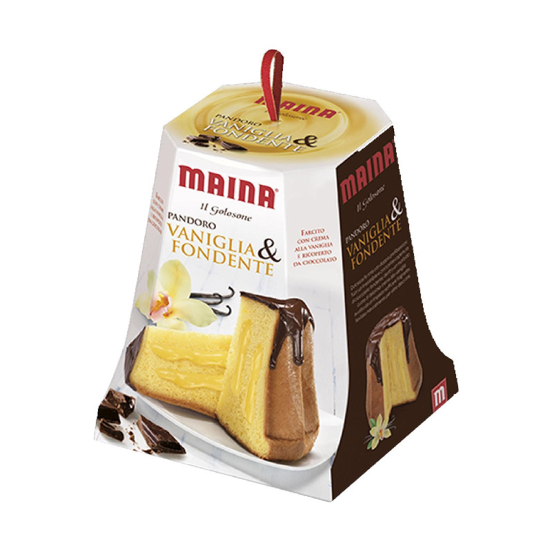 Pandoro Maina - Vaniglia e Fondente - I Golosoni - 750 gr