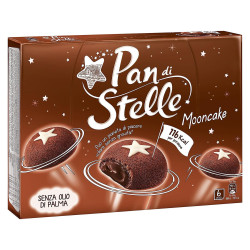 Merendine Mulino Bianco - Pan di Stelle Mooncake - 210 gr - 6 pz