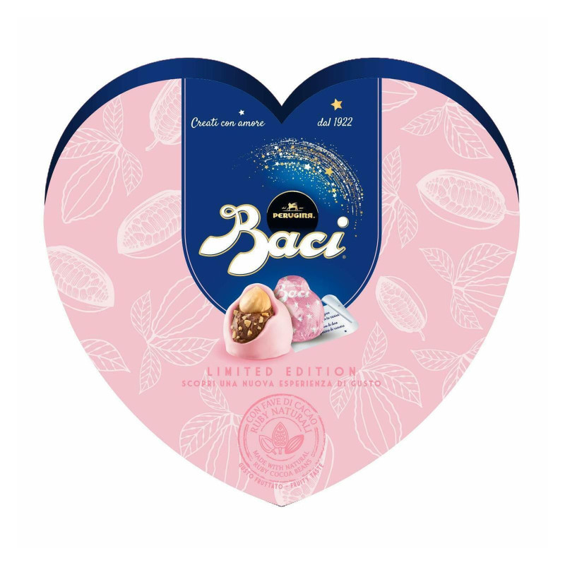 Baci Perugina Rosa - Cuore - 100 gr - Elegance Ruby - Limited Edition