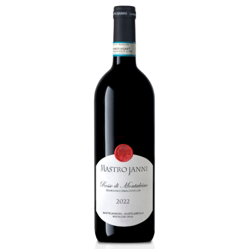 Vino Rosso - Mastro Janni - Rosso di Montalcino DOC - 2022 - 0,75 ml