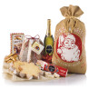 Confezione Regalo Natale - Villa Guelfa - Sacco Juta Pandoro - 5 Pezzi