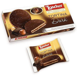 Biscotti Loacker Gran Pasticceria - La Tortina Dark Fondente 6...