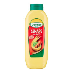 Salsa Senape - Develey - Senape Delicata - Bottiglia Squeeze - 875 ml