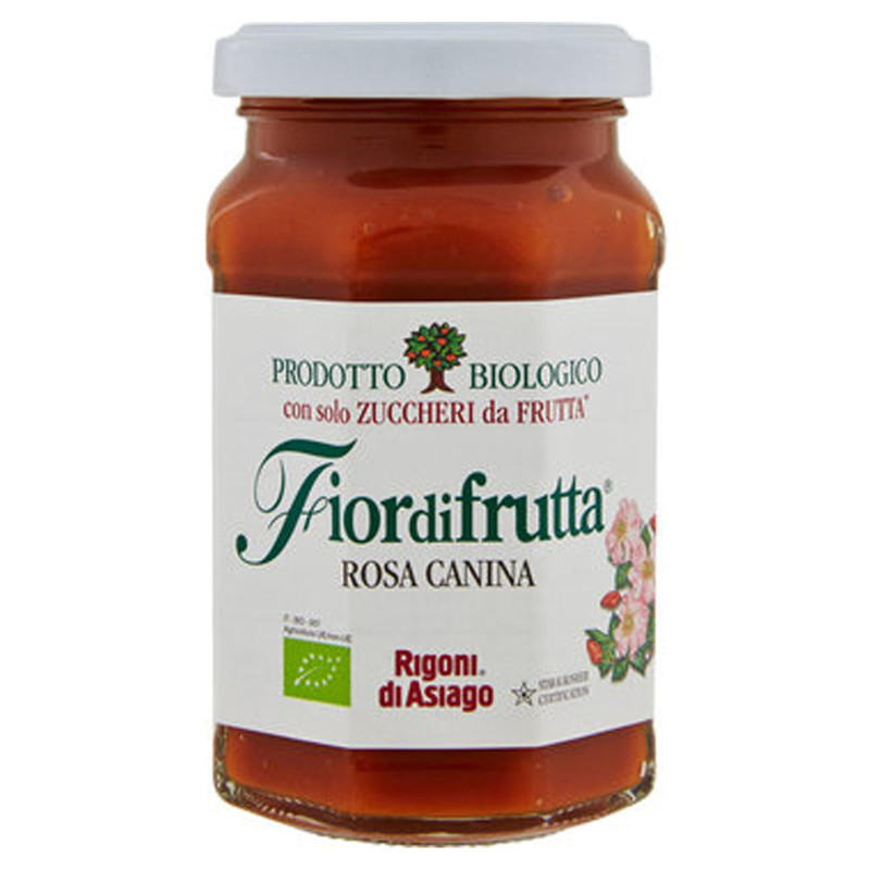 Confettura Rigoni Di Asiago Bio Fiordifrutta - 250 gr - Rosa Canina - Biologica