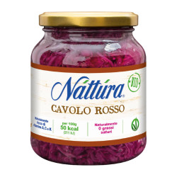 Conserva Cavolo Rosso - Nattura - Bio - 350 g