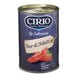 Pomodori Pelati - Fior di Filetti - Cirio - 24 Barattoli da 400 gr