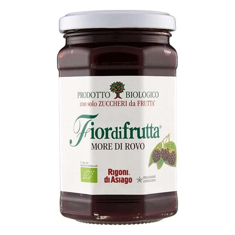 Confettura Rigoni Di Asiago Bio Fiordifrutta - 250 gr - More di Rovo - Biologica