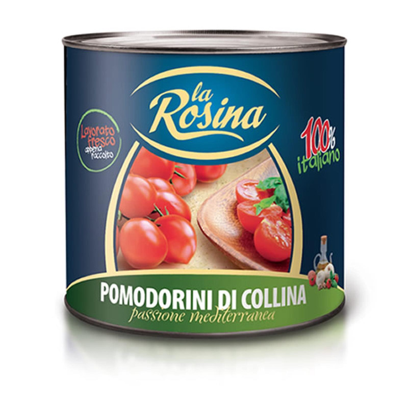 Pomodorini di Collina - La Rosina - 6 Barattoli da 2500 gr