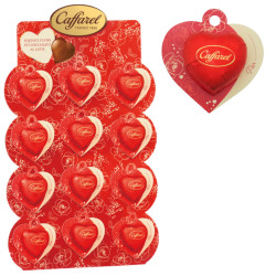 Cioccolatini Caffarel - Cuori Corpo Cavo - Espositore 36 Pz da 15 g