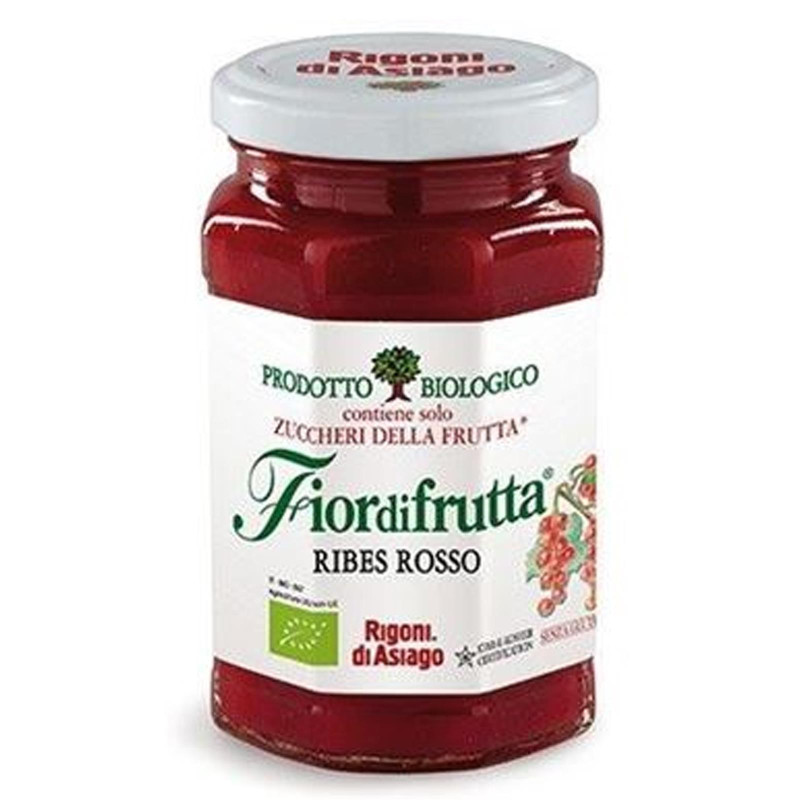 Confettura Rigoni Di Asiago Bio Fiordifrutta - 250 gr - Ribes Rosso - Biologica