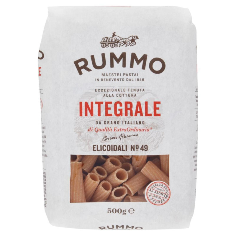 Pasta Rummo - 500 gr - Integrale - Elicoidali N° 49