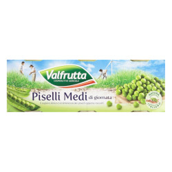 Piselli Valfrutta - Piselli Medi Italiani - 3 Barattoli da 410 gr