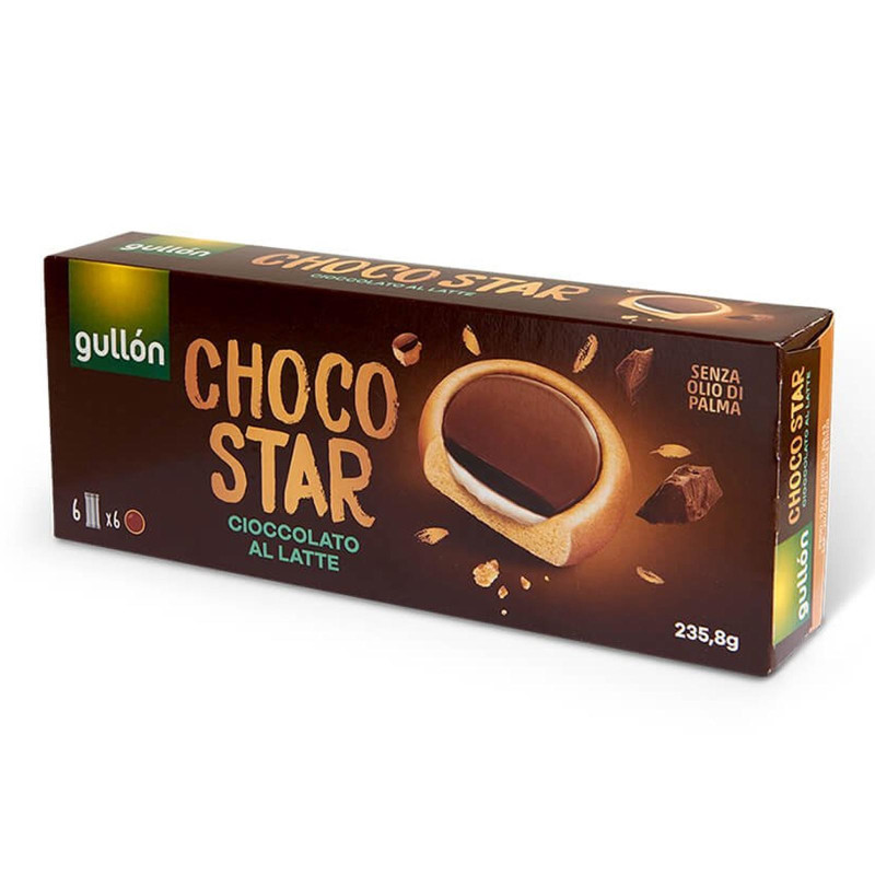 Biscotti Gullon - Choco Star - 235,8 gr