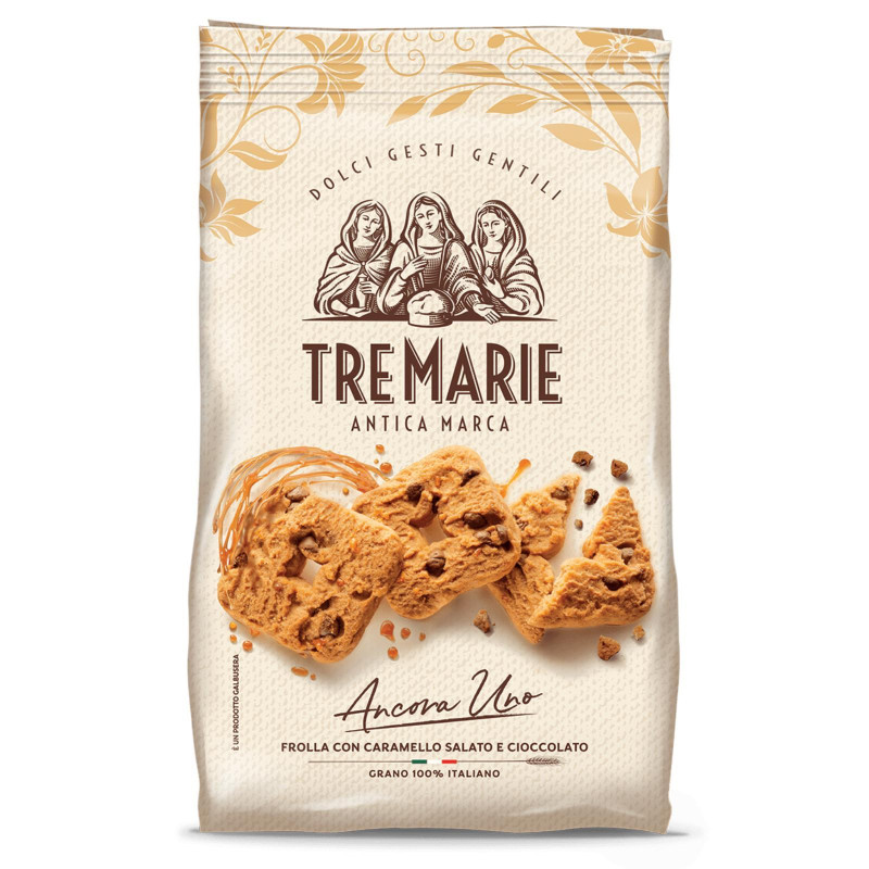 Biscotti Tre Marie - Ancora Uno - Cioccolato e Caramello - 315 g