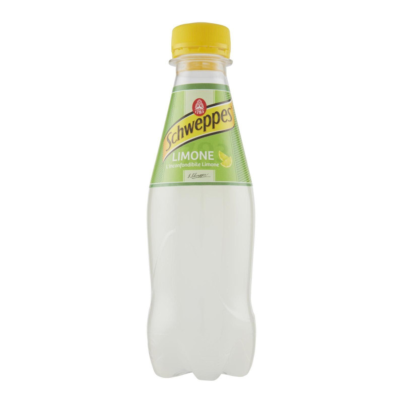 24 x Bibita Frizzante - Schweppes - Limone - 25 ml 4 x 6