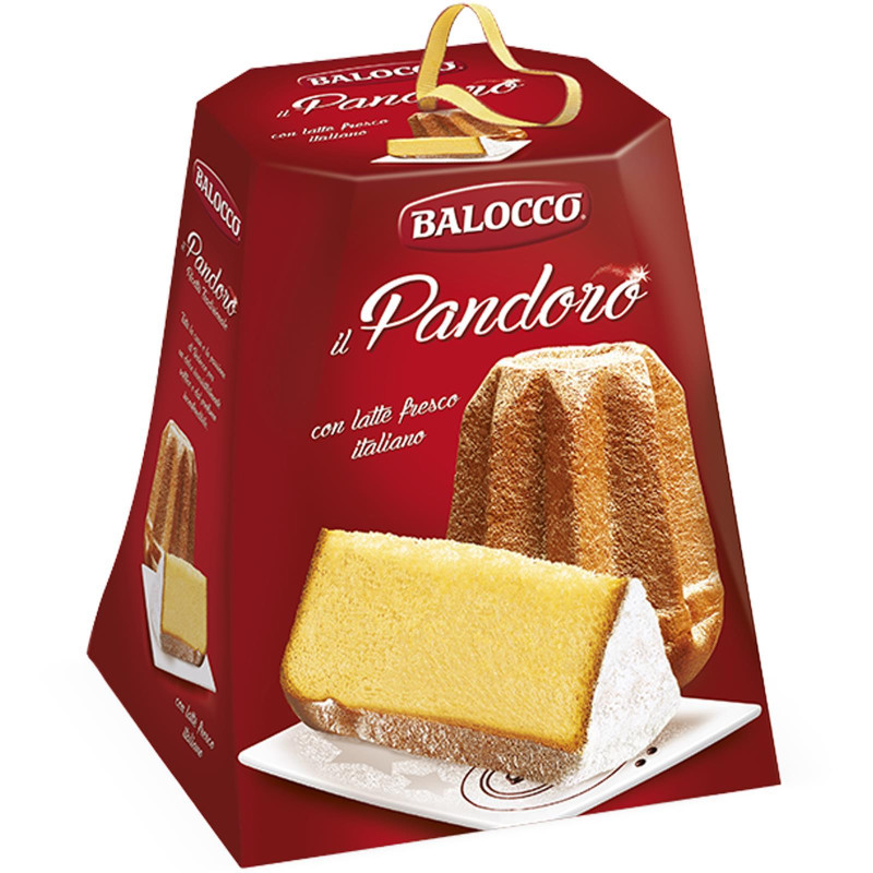 Pandoro Balocco - Il Pandoro Con Latte Fresco Italiano - 1 Kg